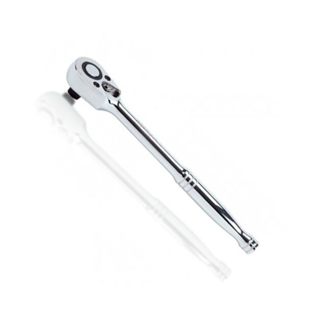 Ключ трещотка 1/4, 72 зубця (металева ручка) TOPTUL (CHAM0813), фото  | SNABZHENIE.com.ua