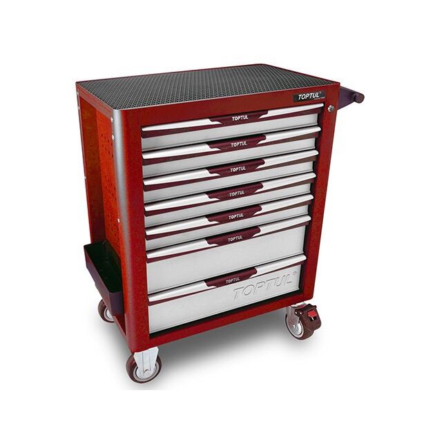 Тележка з інструментом (Pro-Plus) 7 секцій 305 од. червона TOPTUL (GCAJ305H), фото  | SNABZHENIE.com.ua
