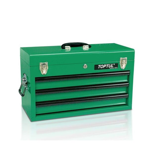 Ящик з інструментом 3 секції 82 ед. TOPTUL (GCAZ0016), фото , зображення 2 | SNABZHENIE.com.ua