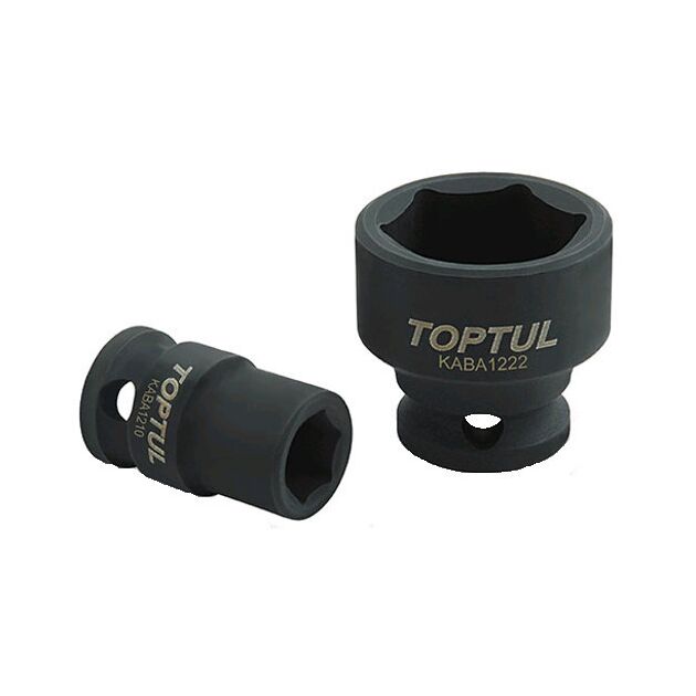 Головка торцевая ударная 1/2" 55 мм TOPTUL (KABA3255), фото , изображение 2 | SNABZHENIE.com.ua