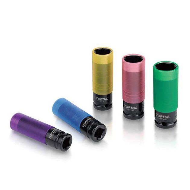 Ударная головка 1/2" для шиномонтажа 21 мм Pro-Series TOPTUL, фото , изображение 2 | SNABZHENIE.com.ua