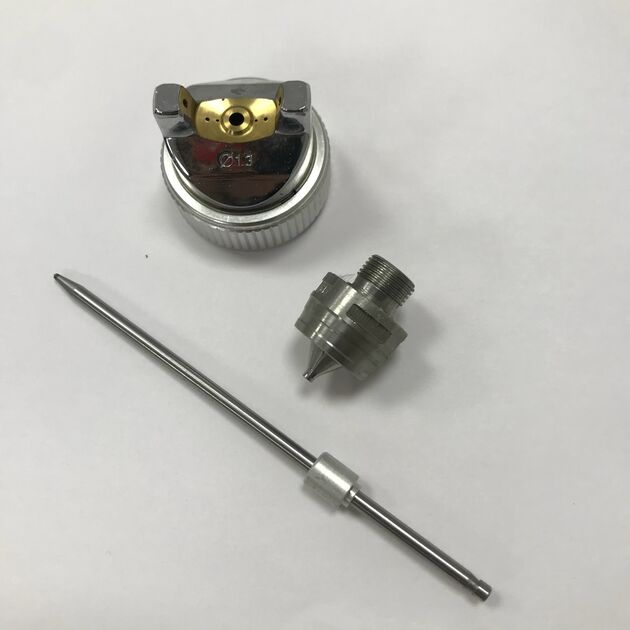 Форсунка для краскопультів AB-17G HVLP, діаметр форсунки 1,3 мм AUARITA NS-AB-17G-1.3, фото , зображення 2 | SNABZHENIE.com.ua