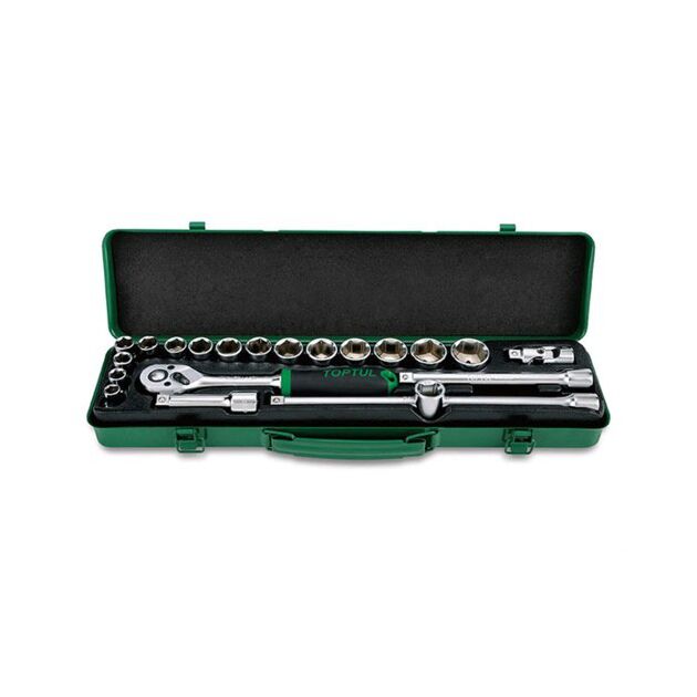 Набір інструмента 3/8, 21 ед. TOPTUL (GCAD2102), фото  | SNABZHENIE.com.ua