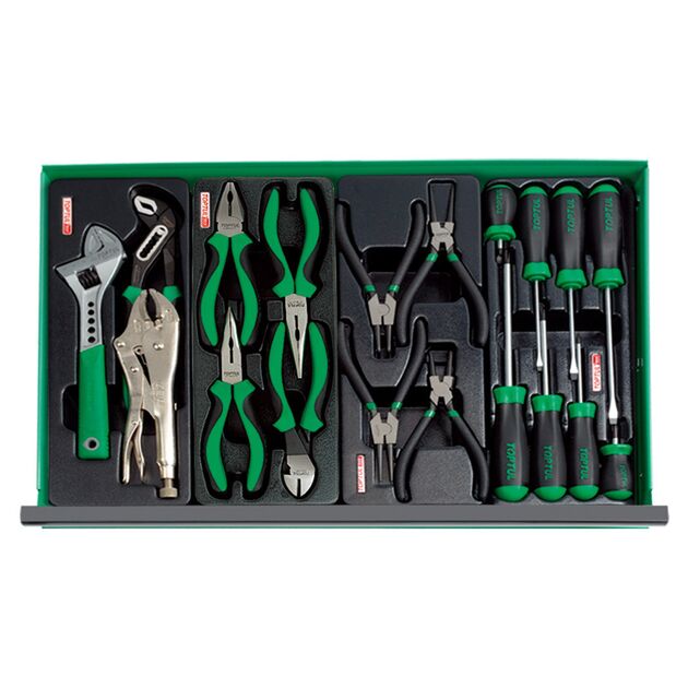 Тележка с инструментом 5 секций, 157 предметов TOPTUL (GCAJ0006), фото , изображение 2 | SNABZHENIE.com.ua