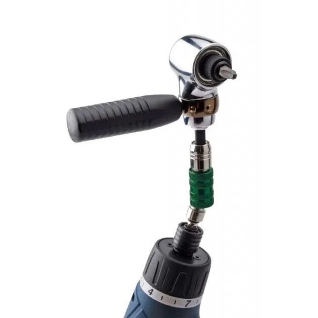 Переходник кутовий 90° під шуруповерт TOPTUL (FTGC0808), фото , зображення 2 | SNABZHENIE.com.ua