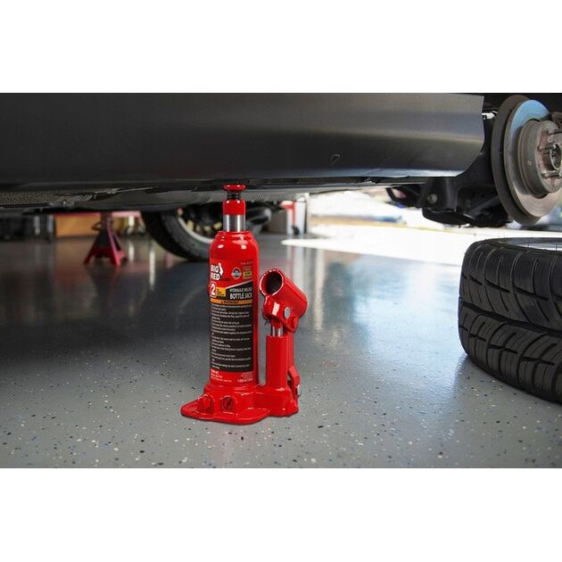 Домкрат бутылочный TORIN T91204, 12 т, 230-465 мм, фото , изображение 2 | SNABZHENIE.com.ua