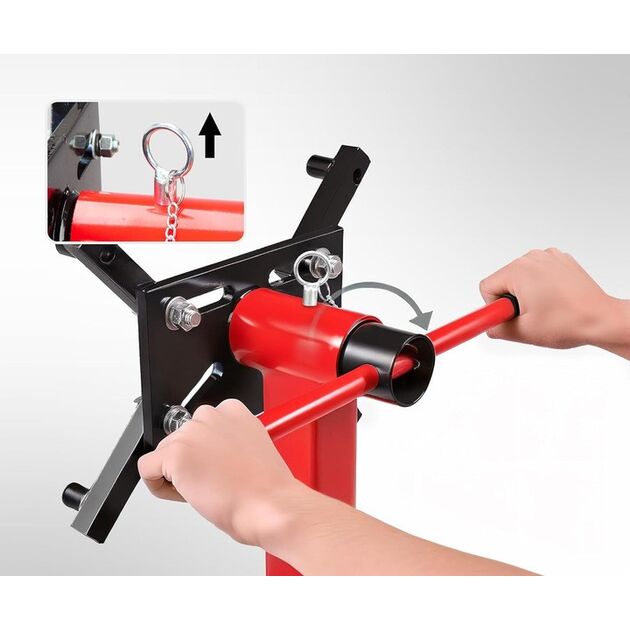 Складной стенд для вывешивания двигателя поворотный 680кг TORIN, фото , изображение 3 | SNABZHENIE.com.ua