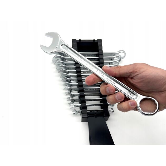 Набор рожково-накидных ключей TOPTUL 14 шт. 6-24мм GAAC1401, фото , зображення 2 | SNABZHENIE.com.ua