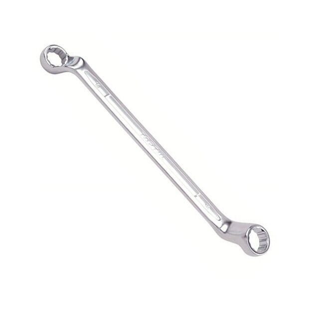 Гаечний ключ накидний двосторонній (кут 75°) 7х8мм TOPTUL AAEI0708, фото  | SNABZHENIE.com.ua