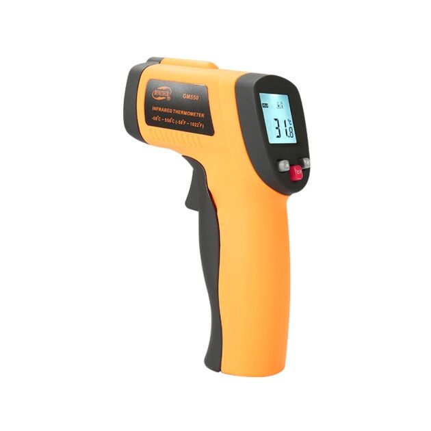 Пирометр інфрачервоний для вимірювання температури -50-550°C BENETECH GM550, фото  | SNABZHENIE.com.ua