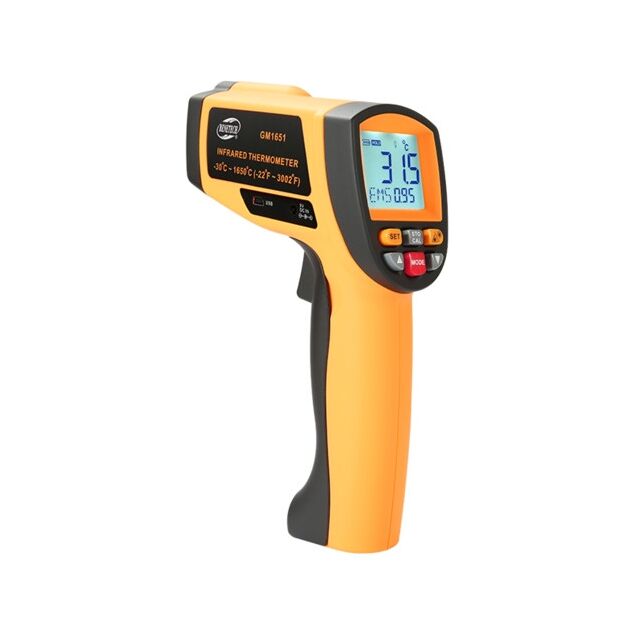 Пирометр BENETECH GM1651 USB -30-1650°C, фото , изображение 2 | SNABZHENIE.com.ua