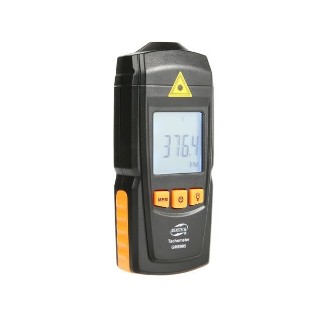Тахометр безконтактний (2,5-99999 об/мин) BENETECH GM8905, фото , зображення 3 | SNABZHENIE.com.ua