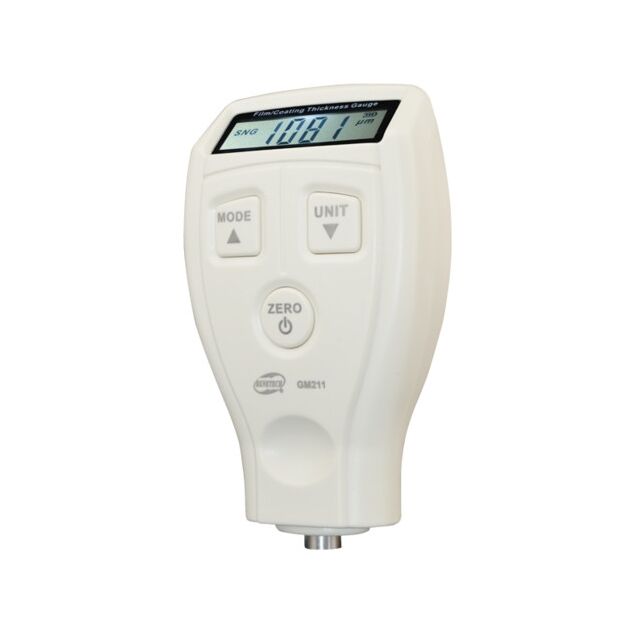 Цифровой толщиномер лакокрасочных покрытий BENETECH GM211, 0-1800 мкм, фото  | SNABZHENIE.com.ua