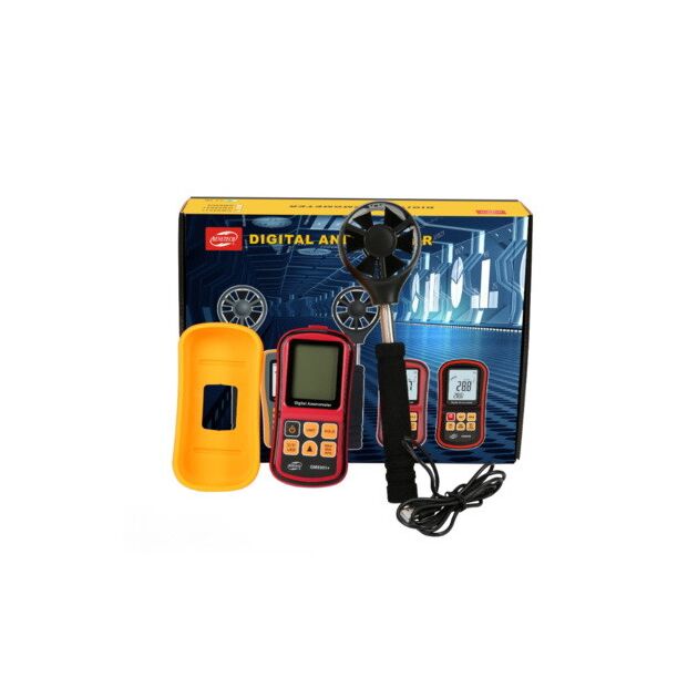 Анемометр-термометр BENETECH GM8901X (0,8-45 м/с, -10-45°C), фото , зображення 2 | SNABZHENIE.com.ua