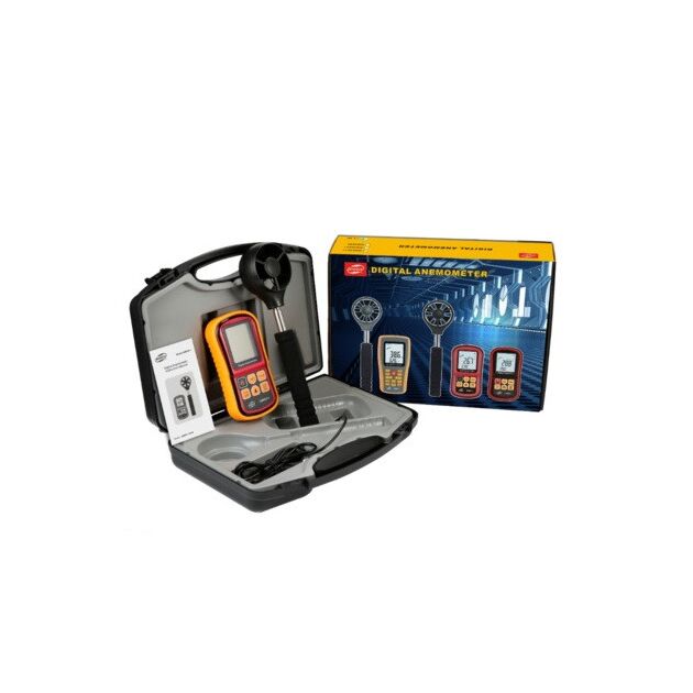 Анемометр-термометр BENETECH GM8901X (0,8-45 м/с, -10-45°C), фото , зображення 3 | SNABZHENIE.com.ua