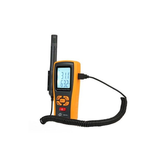 Термо-гігрометр Bluetooth 0-100%, -10-50°C BENETECH GM1361X, фото , зображення 2 | SNABZHENIE.com.ua