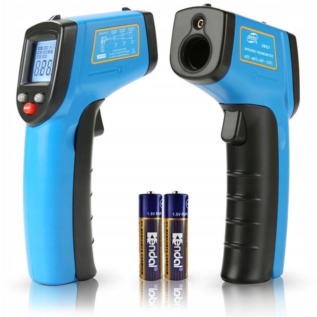 Пирометр инфракрасный BENETECH GM321 -50-400°C, фото , изображение 2 | SNABZHENIE.com.ua