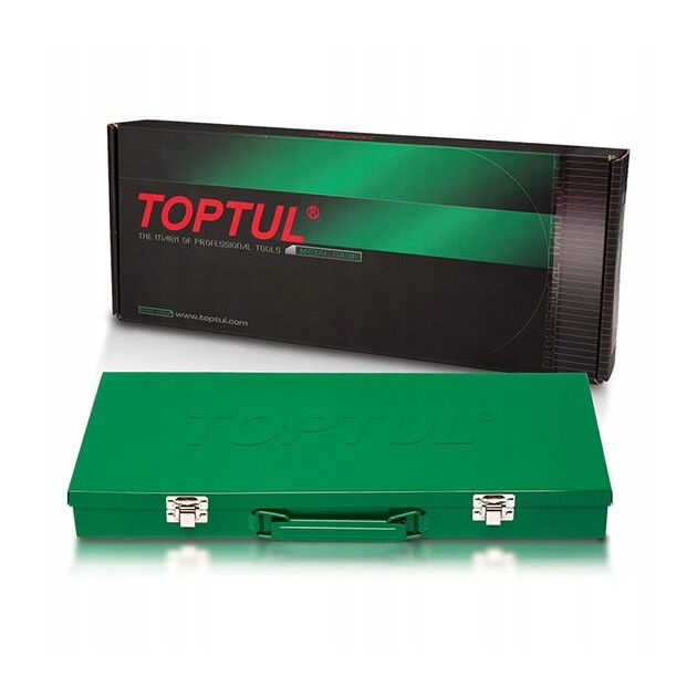 Набор ключей рожково-накидных TOPTUL 16 шт. 6-24мм (кейс) GAAD1603, фото , зображення 2 | SNABZHENIE.com.ua