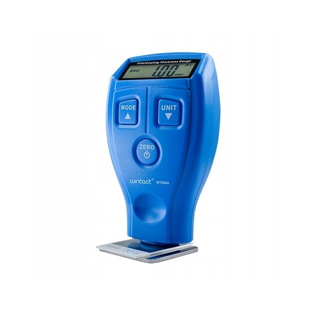 Тестер толщины краски WINTACT WT200A, 0-1800 мкм Fe/nFe, фото , изображение 2 | SNABZHENIE.com.ua