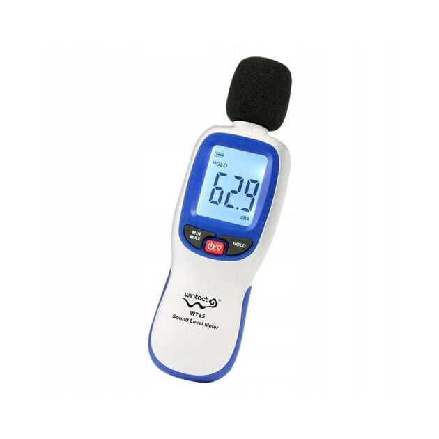 Цифровой шумомер WINTACT WT85 (30-130 дБ), фото , изображение 2 | SNABZHENIE.com.ua