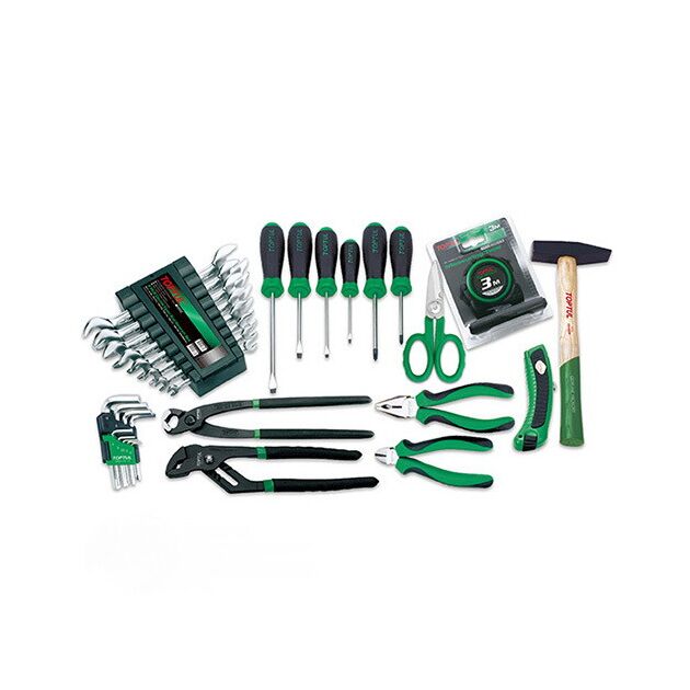 Набір інструментів у ящику 31 ед. TOPTUL GCAZ0025, фото , зображення 2 | SNABZHENIE.com.ua