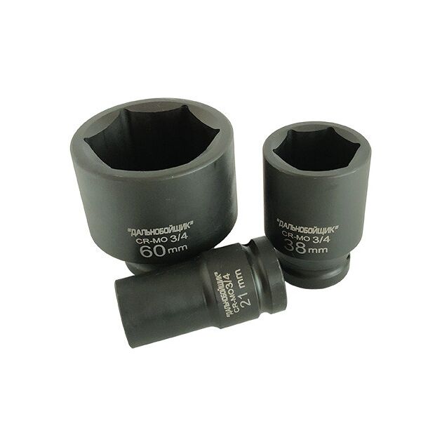 Головка ударная 3/4" 21мм L=80мм Дальнобойщик Г34ДК21, фото  | SNABZHENIE.com.ua