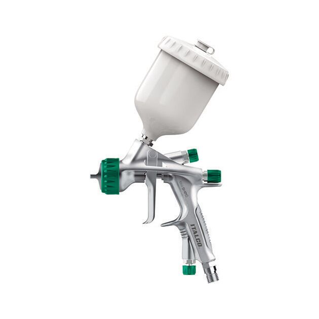 Мини-краскопульт HVLP 250мл, 0.8мм ITALCO Shine-MINI-0.8, фото  | SNABZHENIE.com.ua