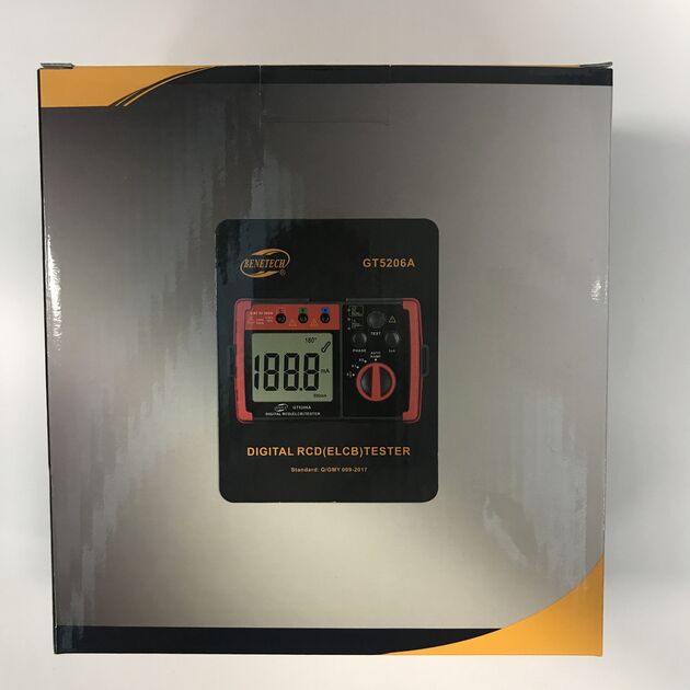 Тестер УЗО цифровой BENETECH GT5206A, фото , изображение 3 | SNABZHENIE.com.ua