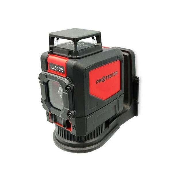Лазерный строитель плоскостей H360°/1V (красный) PROTESTER LL305R, фото , изображение 2 | SNABZHENIE.com.ua