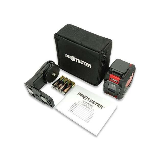 Лазерный строитель плоскостей H360°/1V (красный) PROTESTER LL305R, фото , изображение 3 | SNABZHENIE.com.ua