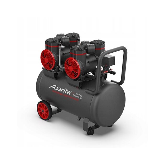 Безмасляный компрессор AUARITA 50л 2-1450X2F50-220, фото , изображение 2 | SNABZHENIE.com.ua