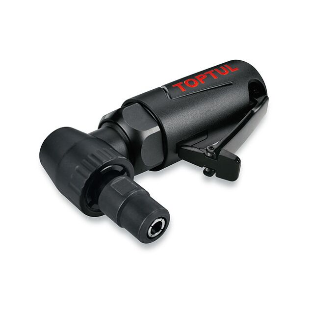 Пневматическая угловая зачистная машинка 1/4, 6мм 18000об/мин TOPTUL, фото , изображение 2 | SNABZHENIE.com.ua