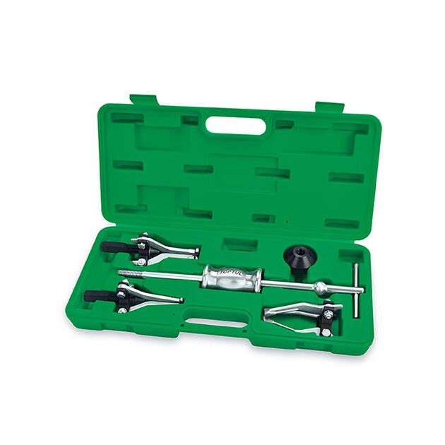 Съёмник трёхзахватный с обратным молотком TOPTUL JGAI0502, 5 ед., фото  | SNABZHENIE.com.ua