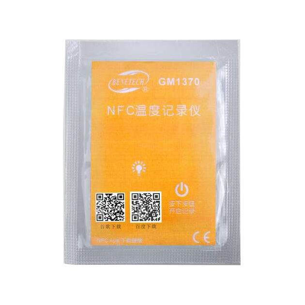 Реєстратор температури NFC (одноразовий), -25°C-60°C, 4000 записів BENETECH GM1370, фото  | SNABZHENIE.com.ua