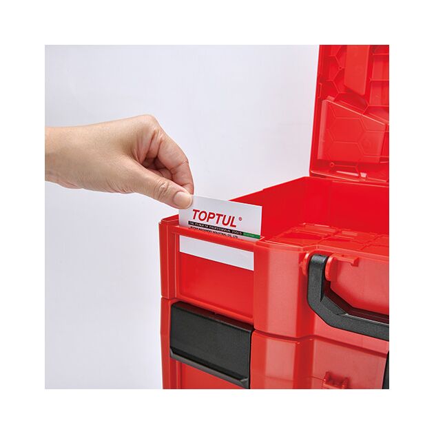 Ящик для інструмента модульний 456x372x262мм (пластик) TOPTUL TBBE0702, фото , зображення 3 | SNABZHENIE.com.ua