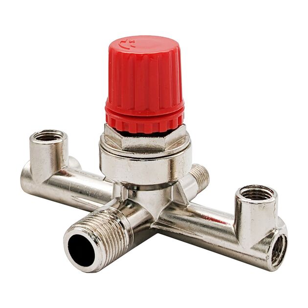 Контрольно-распределительный блок компрессора 1/4 и 1/2, SP066, фото  | SNABZHENIE.com.ua