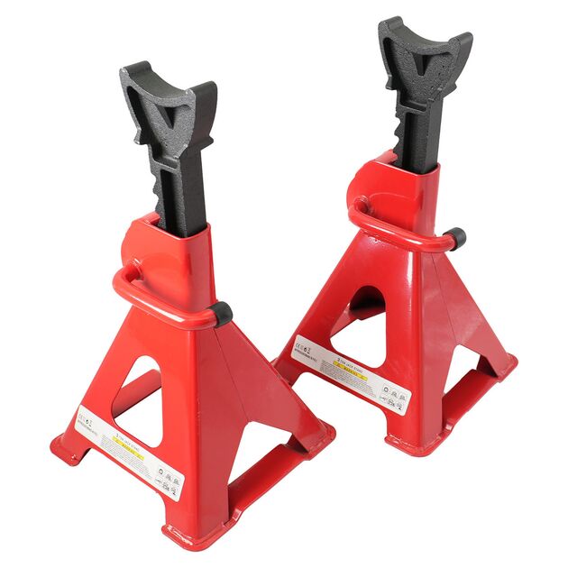 Стойки опорные (подставки под машину) 3т 2шт. (SF3141B) G.I.KRAFT JS2T2PCS, фото  | SNABZHENIE.com.ua