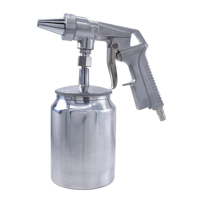 Пистолет пескоструйный пневматический нижн.метал.бачок AIRKRAFT PS-7R, фото  | SNABZHENIE.com.ua