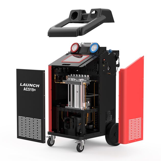 Установка для обслуживания кондиционеров (автоматическая) R134a или R1234yf  LAUNCH  AC519PLUS, фото , зображення 2 | SNABZHENIE.com.ua