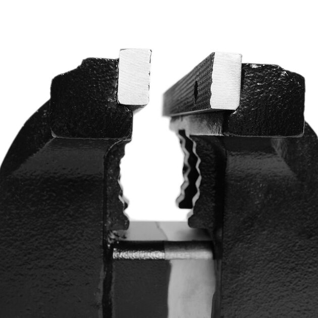 Тиски слесарные стальные усиленные профессиональные 4" STANDART TSSHD4SW, фото , зображення 3 | SNABZHENIE.com.ua