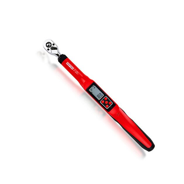 Ключ динамометрический цифровой 40-200Nm 1/2"x420mm TOPTUL DT-200B4, фото  | SNABZHENIE.com.ua