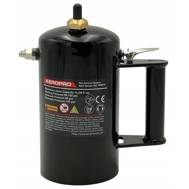 Пневматический распылитель для технических жидкостей (0.9л, 5.5-10.3 БАР) AEROPRO RP8416, фото  | SNABZHENIE.com.ua