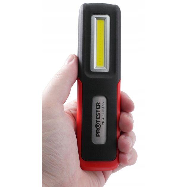 Фонарик складной светодиодный (COB+LED) аккумуляторный WORK LIGHT PROTESTER PRO-FL0315S, фото , изображение 2 | SNABZHENIE.com.ua