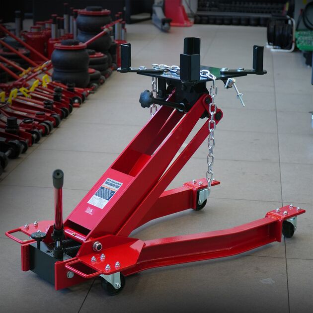 Домкрат подкатной трансмиссионный гидравлический 1т Н=175-805mm TORIN TRTL0702-1, фото , изображение 3 | SNABZHENIE.com.ua