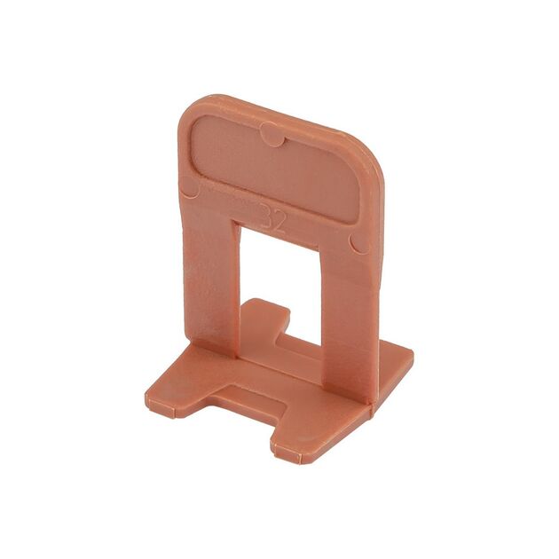 Система вирівнювання плитки MASTERTOOL ОСНОВА MINI 1.5 мм набір 250 шт 81-0502, фото  | SNABZHENIE.com.ua