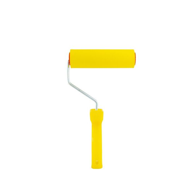 Валик прижимний для шпалер MASTERTOOL 40/150 мм Ø 6 мм з ручкою 92-6415, фото , зображення 2 | SNABZHENIE.com.ua