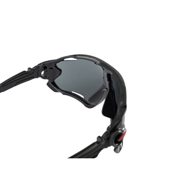 Очки відкриті MASTERTOOL SPORTLINE BLACK панорамна лінза захист від подряпин ANTI-SCRATCH 82-0006, фото , зображення 3 | SNABZHENIE.com.ua