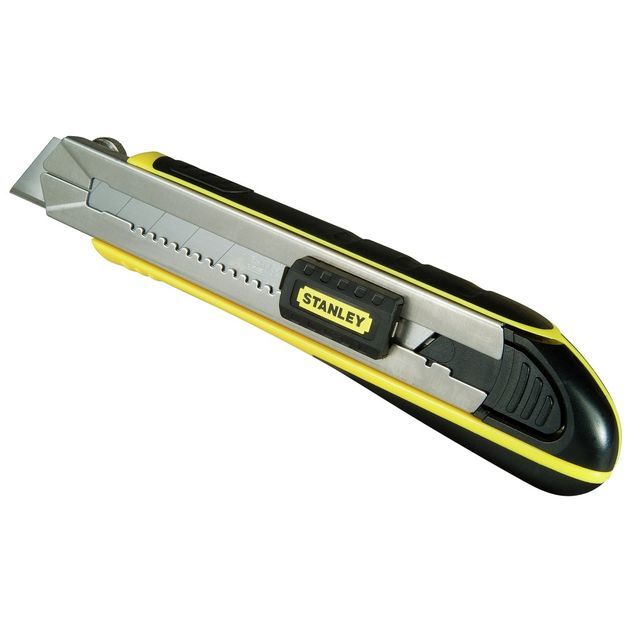 Нож STANLEY FatMax Cartridge 25 мм с отламывающимся лезвием, фото  | SNABZHENIE.com.ua