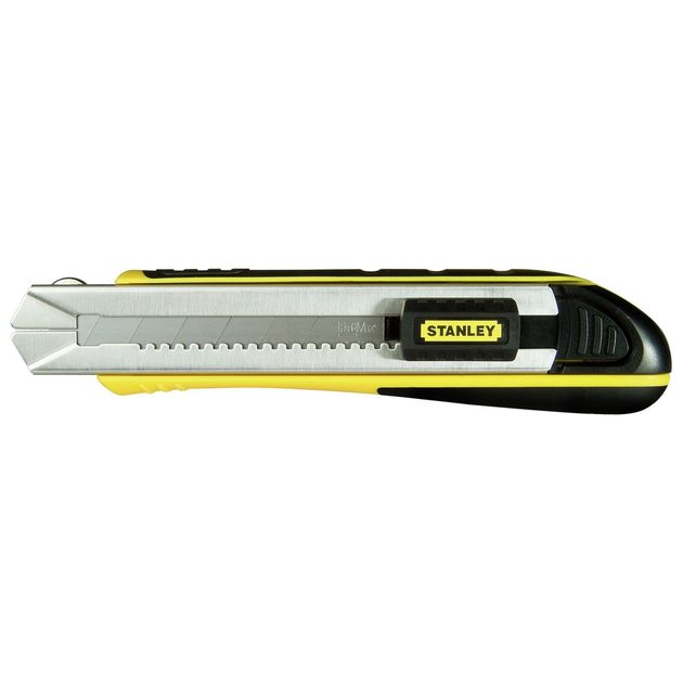 Нож STANLEY FatMax Cartridge 25 мм с отламывающимся лезвием, фото , изображение 2 | SNABZHENIE.com.ua Нож STANLEY FatMax Cartridge 25 мм с отламывающимся лезвием, фото , изображение 2 | SNABZHENIE.com.ua