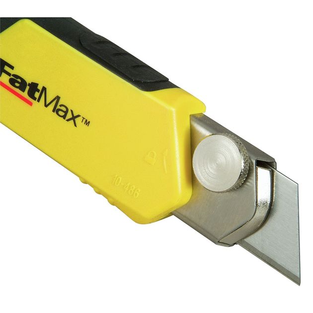 Нож STANLEY FatMax Cartridge 25 мм с отламывающимся лезвием, фото , изображение 3 | SNABZHENIE.com.ua Нож STANLEY FatMax Cartridge 25 мм с отламывающимся лезвием, фото , изображение 3 | SNABZHENIE.com.ua